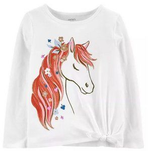 NWT 4 5 6 6x 7 horse top shirt match sisters christmas carters birthday hanukkah